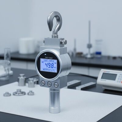 Macchina di prova di trazione con capacità di 50 kg, precisione della forza di prova di ±1% e misurazione dello spostamento di 0,001 mm per test di resistenza alla trazione precisi