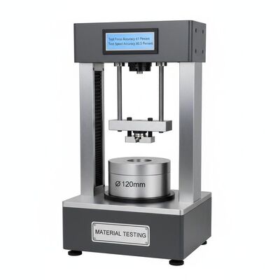 Macchina di prova di trazione con accuratezza della forza di prova di ±1%, diametro di prova di 120 mm e accuratezza della velocità di prova di ±0,5% per prove sui materiali